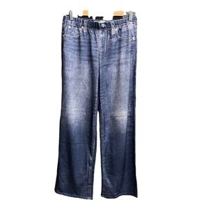Mila Rosabella Stretch Faux Denim Women's Jeans Size‎ Large